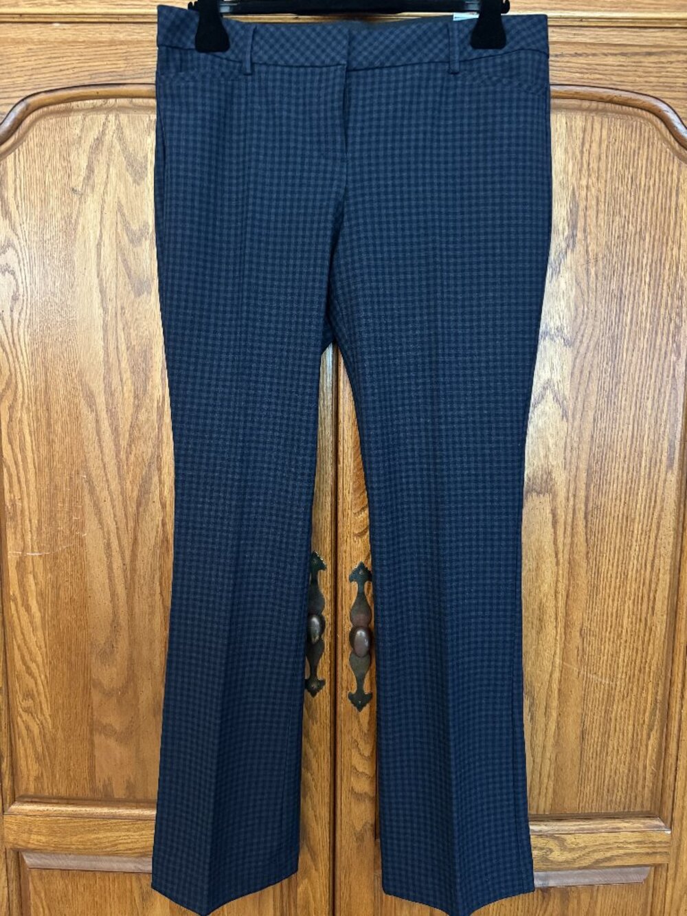 Express Women's Navy and Black Dress Trousers
